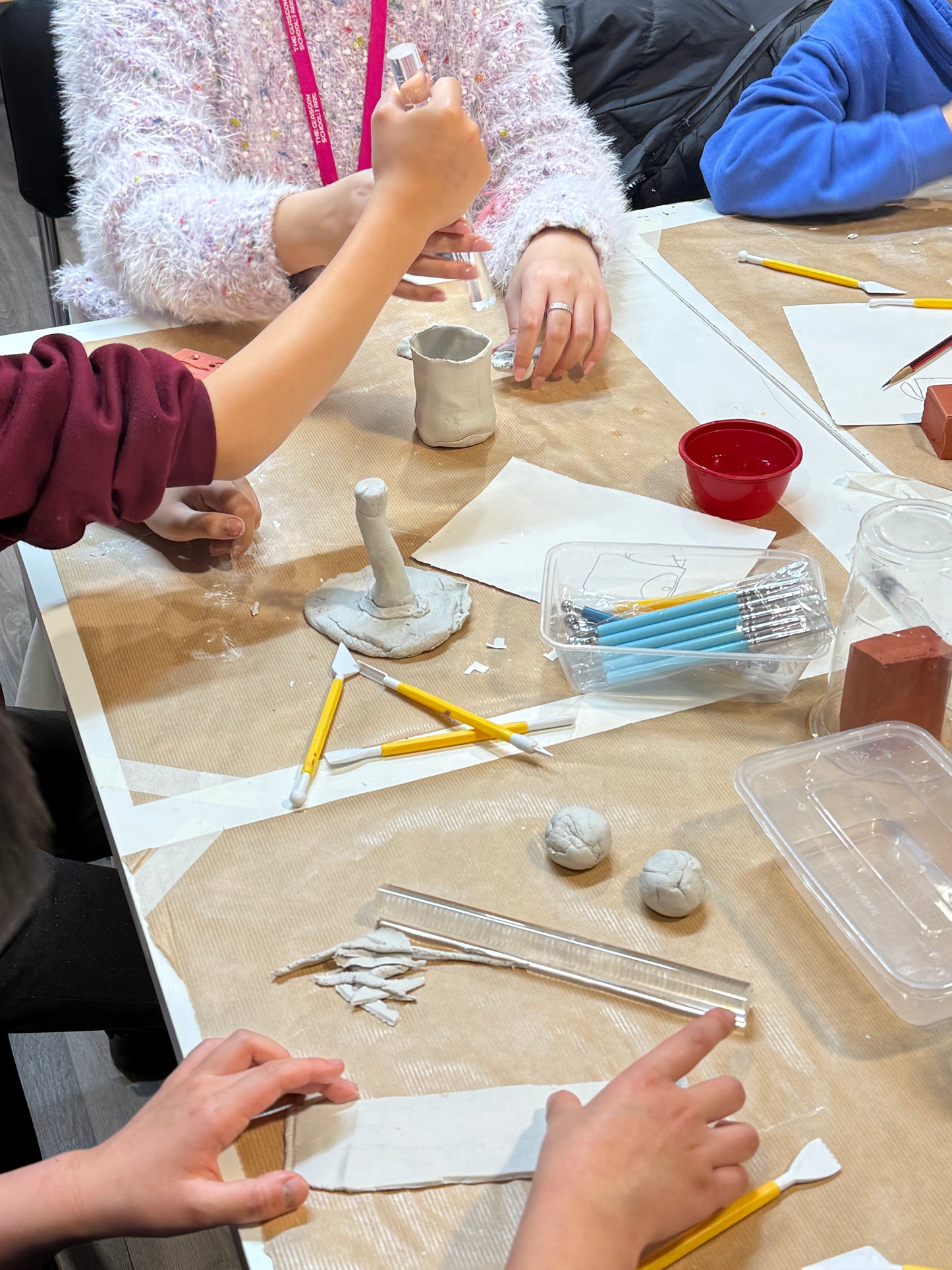 Kids Clay Workshop in Glasgow