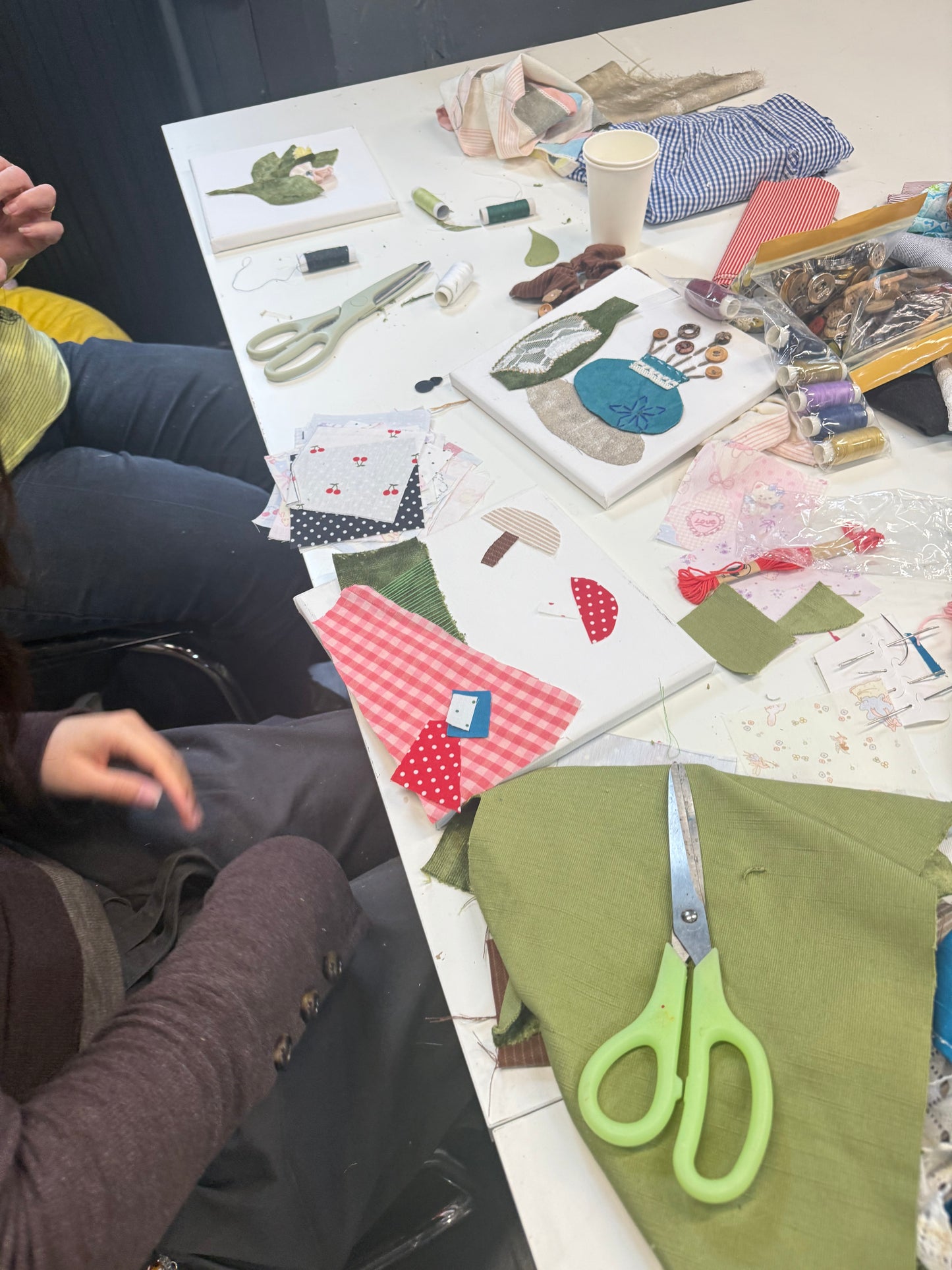 Textile Collage Workshop in Glasgow