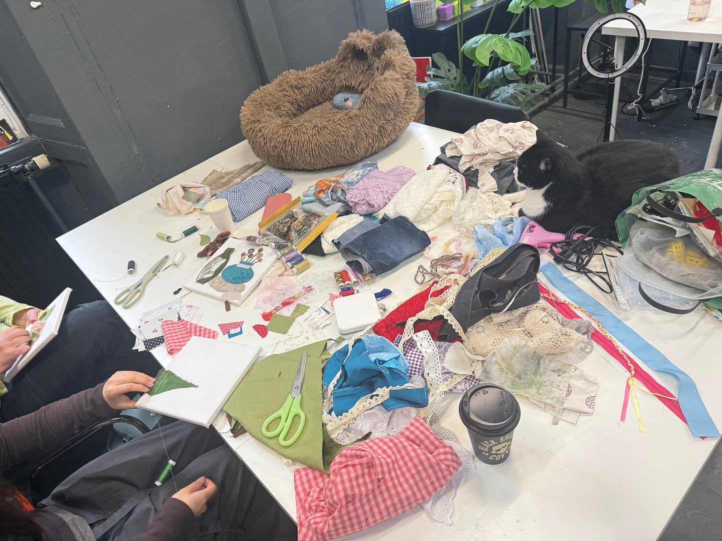 Textile Collage Workshop in Glasgow