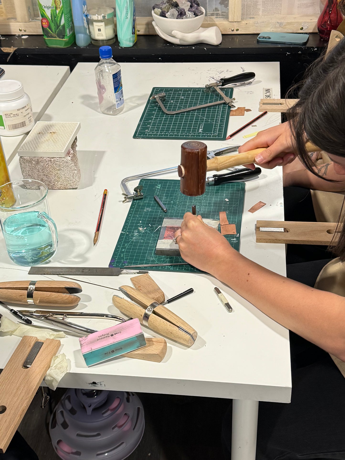 Silver Ring Workshop in Glasgow