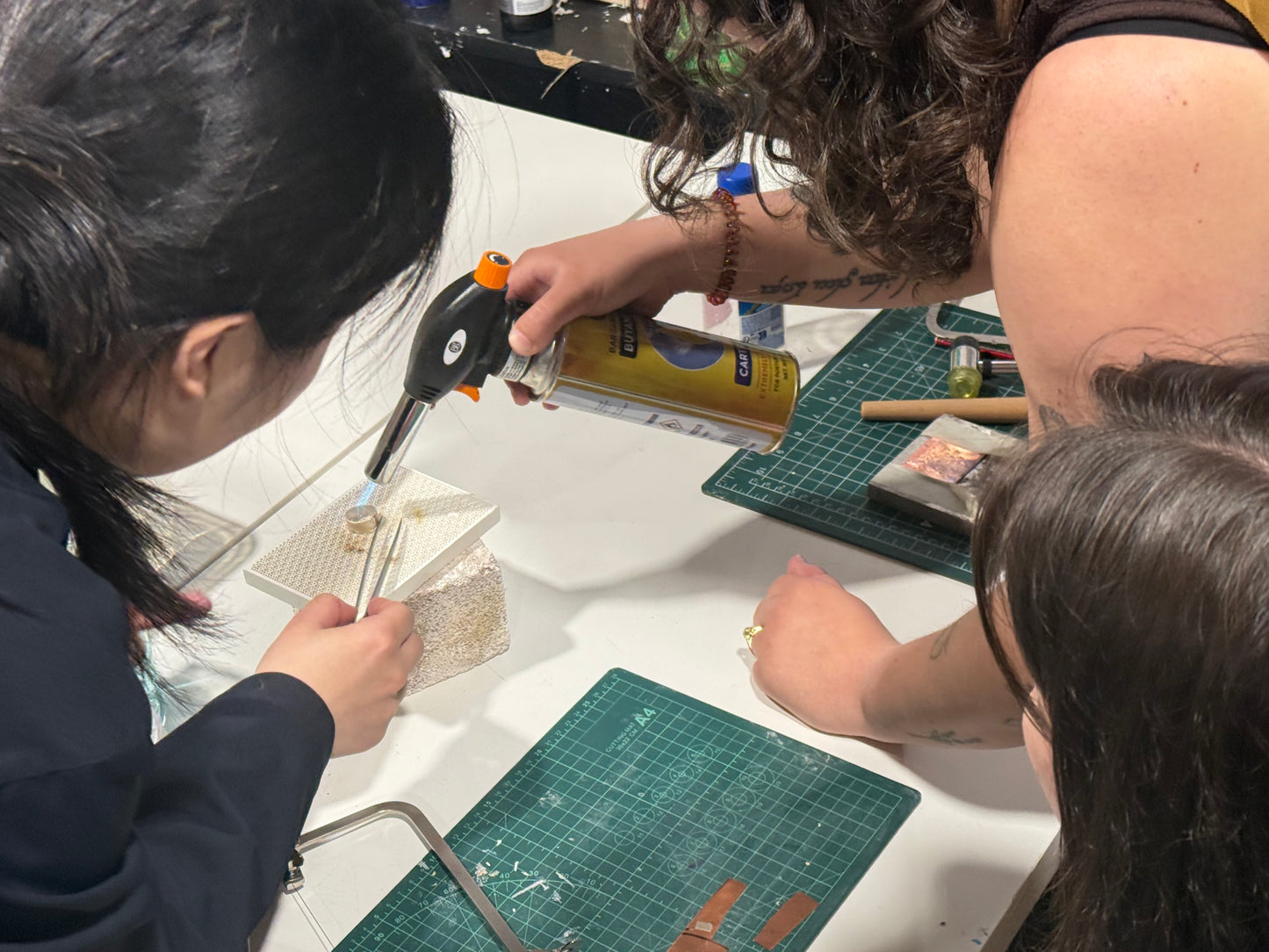 Silver Ring Workshop in Glasgow