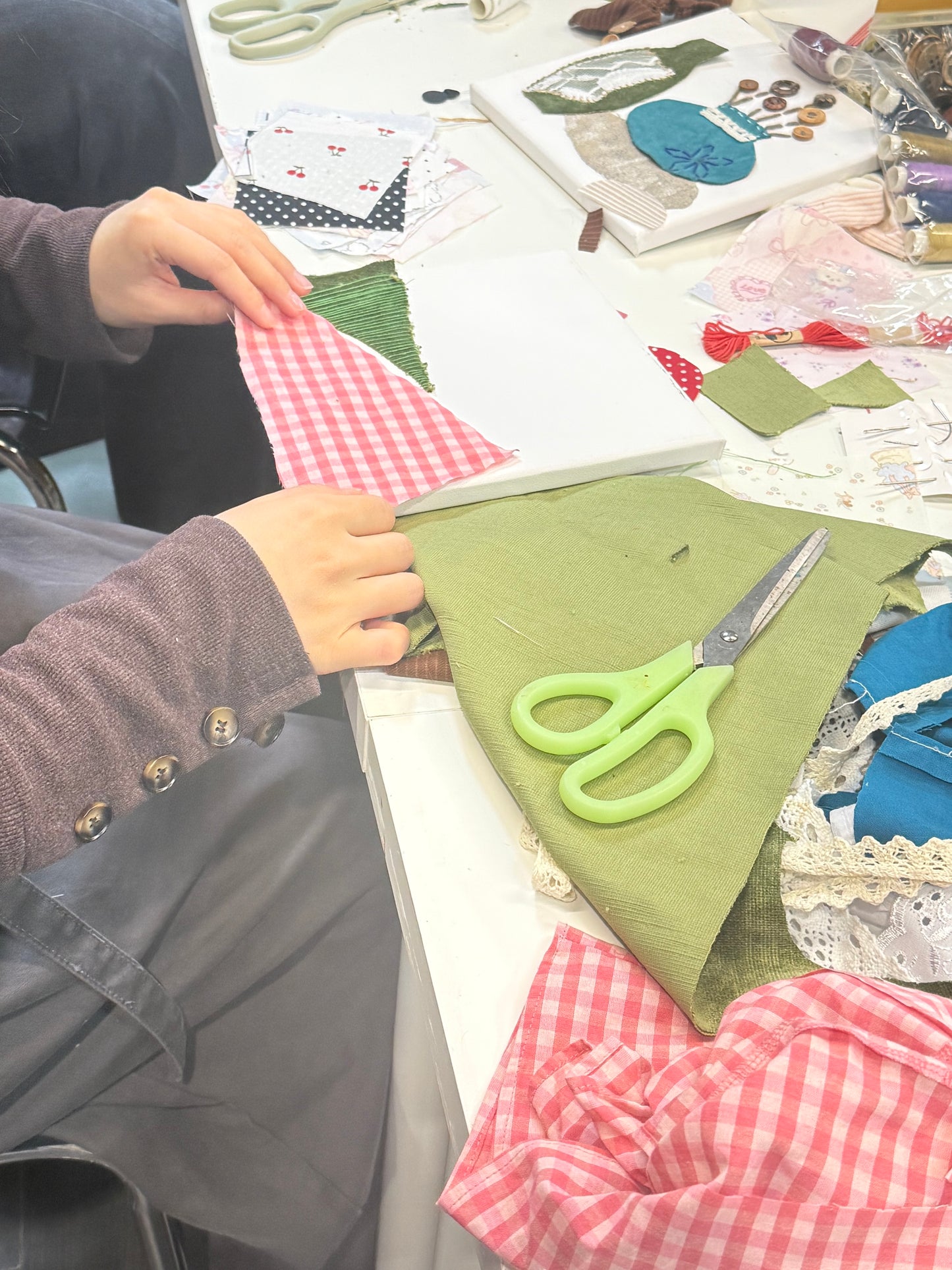 Textile Collage Workshop in Glasgow