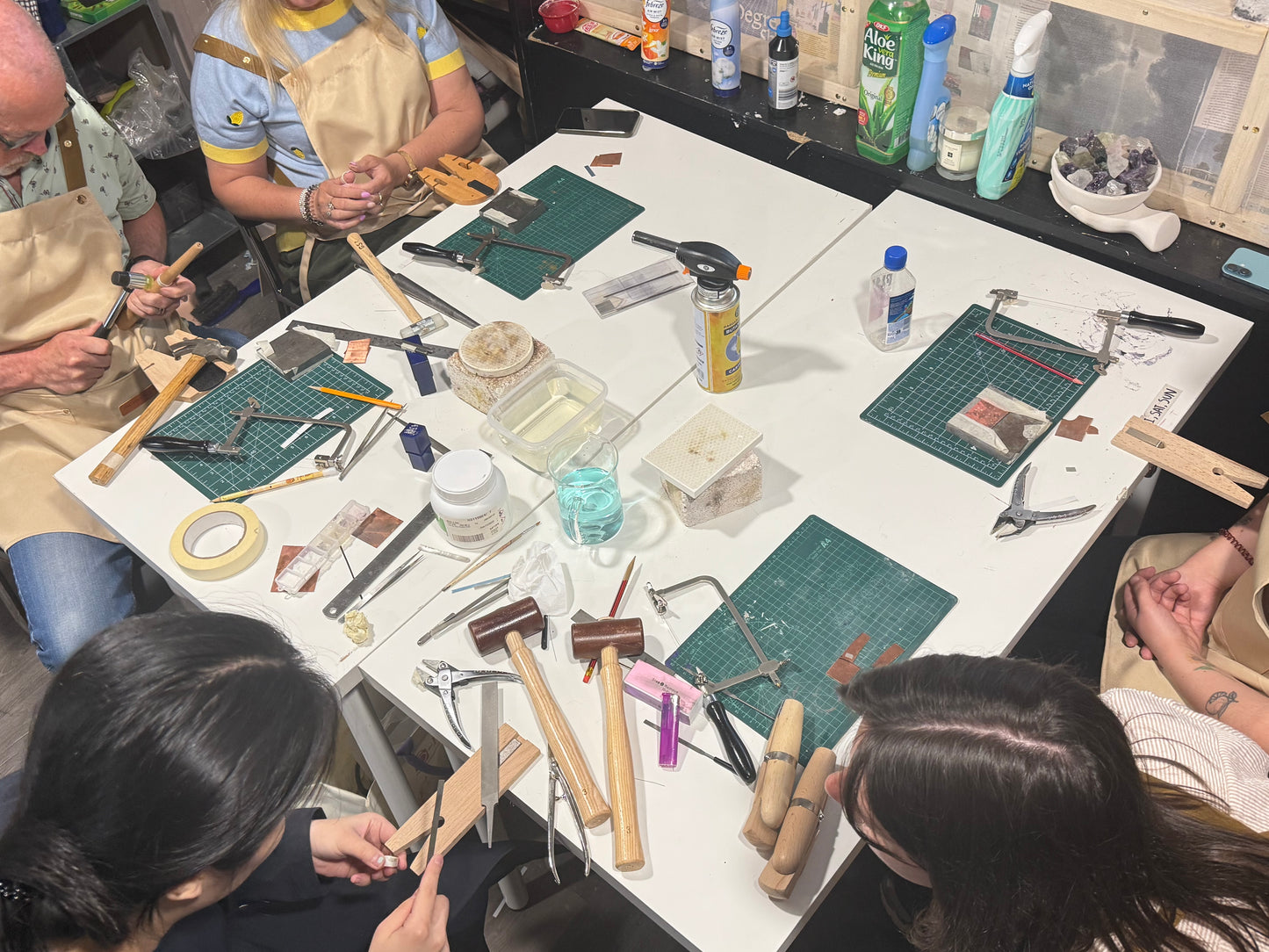 Silver Ring Workshop in Glasgow