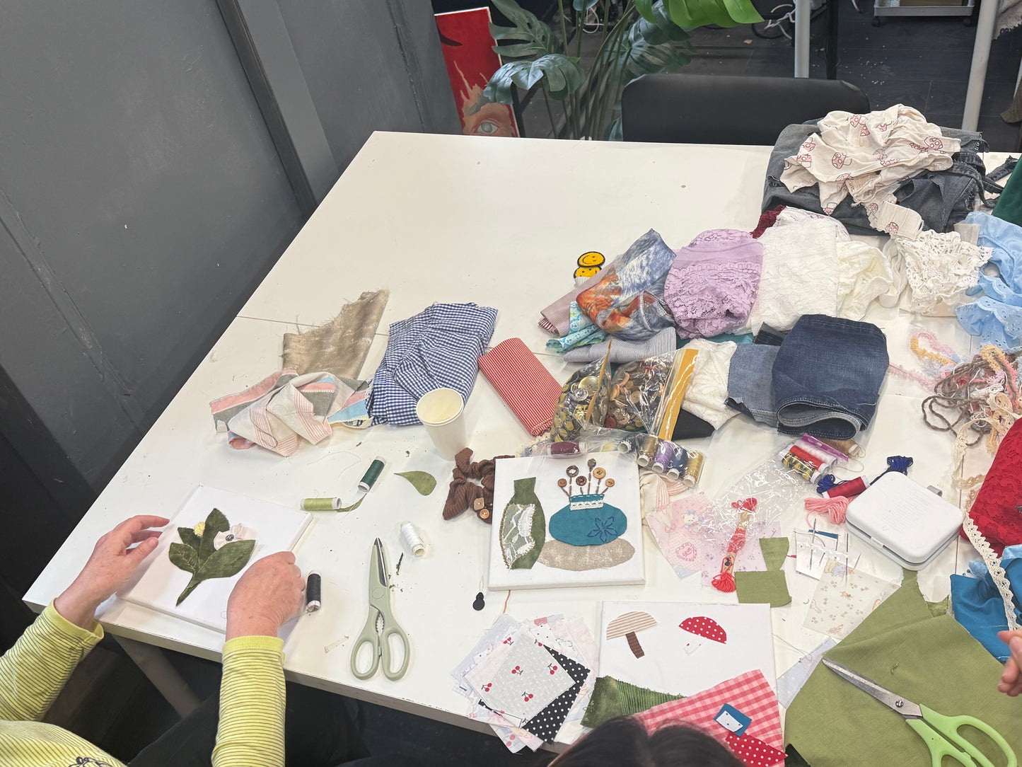 Textile Collage Workshop in Glasgow