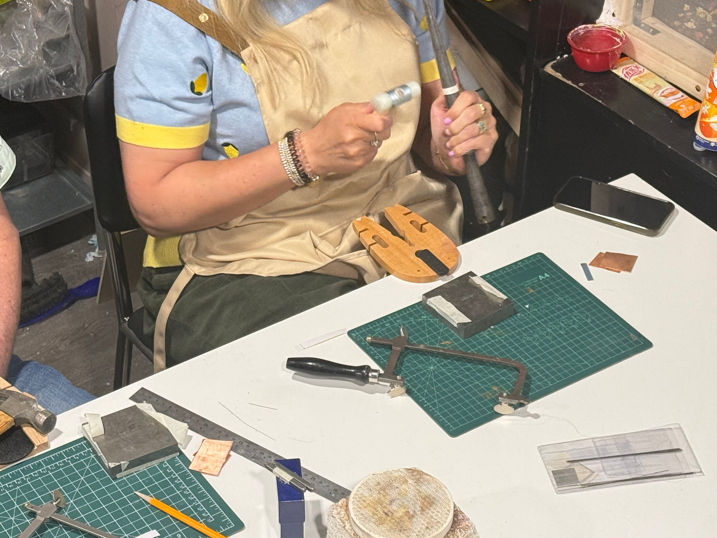 Silver Ring Workshop in Glasgow